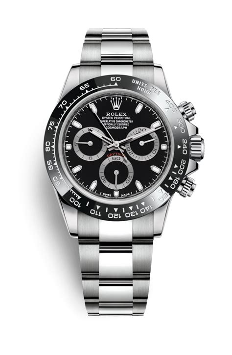 rolex cosmograph daytona oystersteel men's watch 116500ln-0002 116500ln-black-sd|rolex chronograph dial.